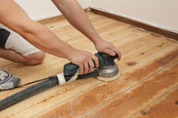 Ponçage et traitement de parquet près d’Uccle